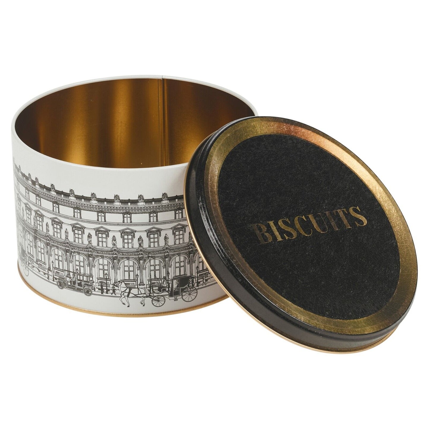 Pastry Biscuit Cookie Cake Pie Muffins and Sweet Tin Tea Set Designed Containers