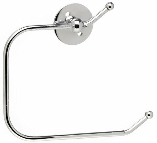 Wall Mounted Chrome Metal Hanging Toilet Paper Roll Holder with Fittings