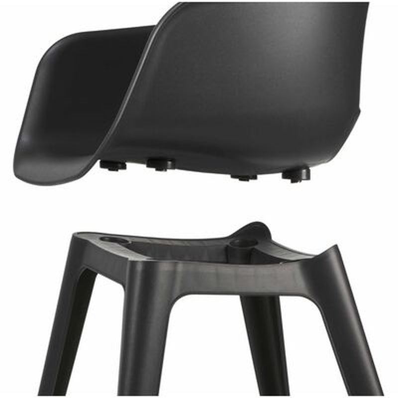 Outdoor Chairs Akola 2 Pcs Graphite