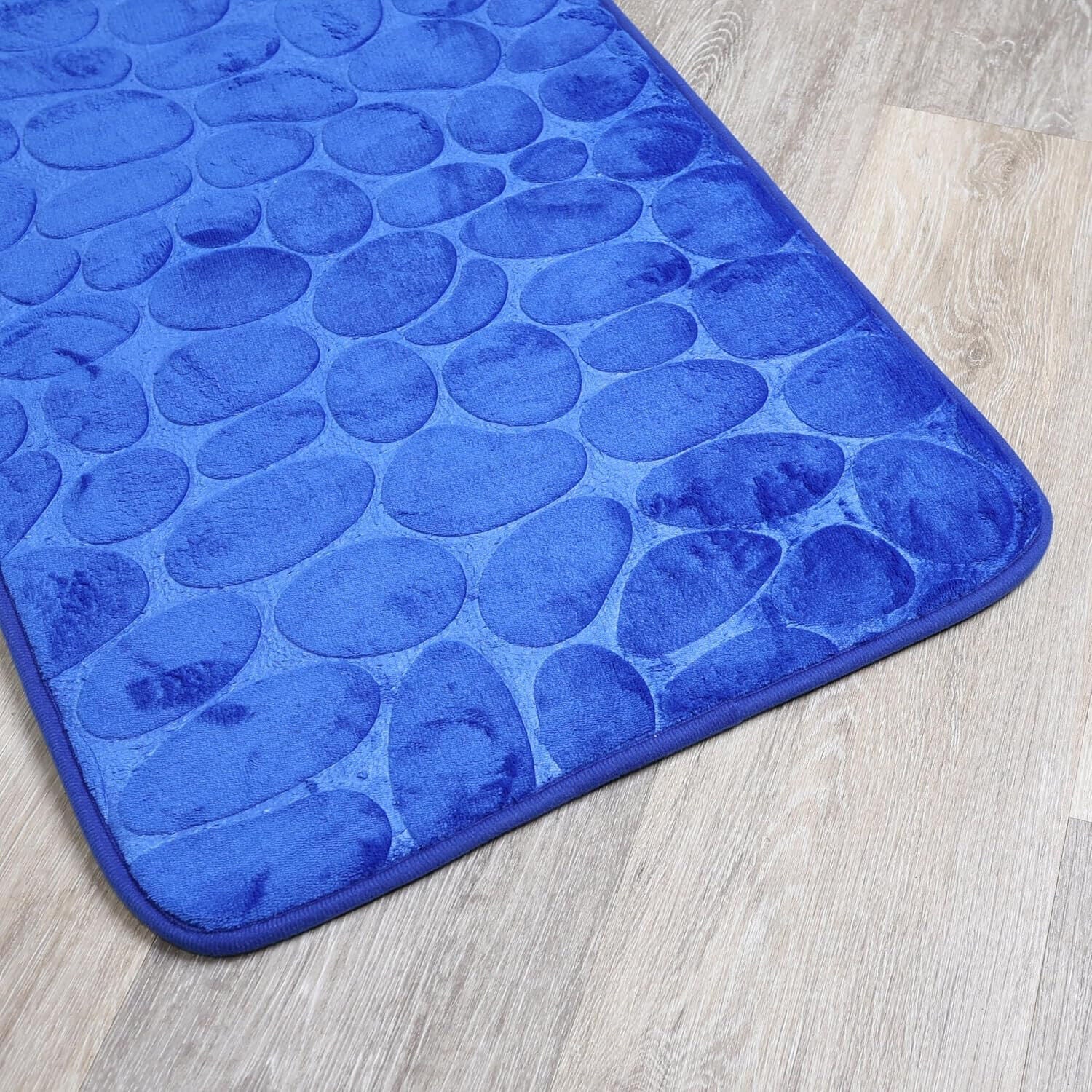 2 PCS Bathroom NON SLIP BATH MAT MEMORY FOAM ULTRA SOFT TOILET BATHROOM RUGS