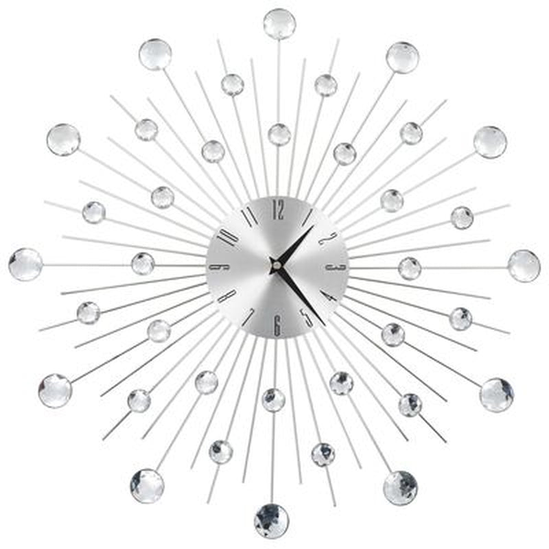 Wall Clock with Quartz Movement Modern Design 50 Cm