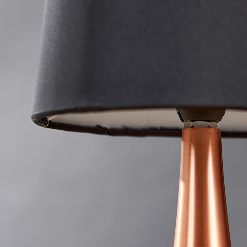 Shellcove 34Cm Copper Table Lamp