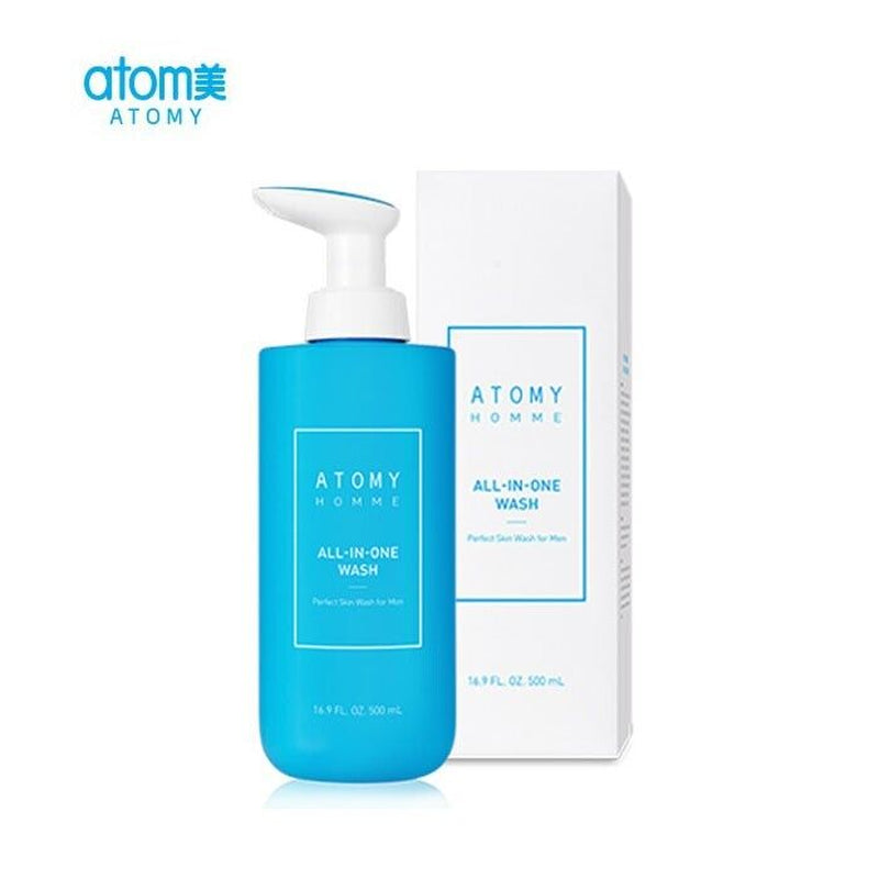 Atomy Homme All-In-One Wash Body Wash&Shampoo for Men 500Ml Korean Cosmetics