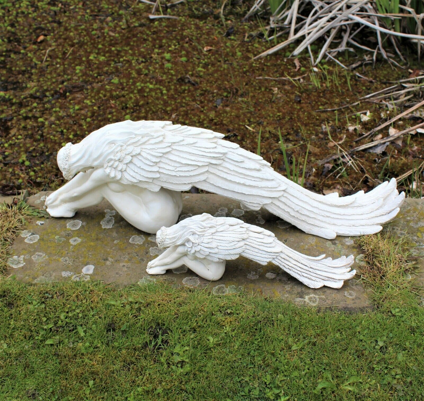 Garden Ornaments Fairy Angel Statue outside Home Decor Patio