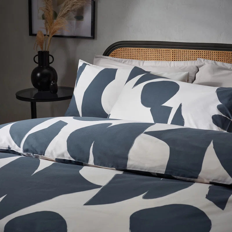Areonia Cotton Blend Duvet Cover Set with Pillowcases