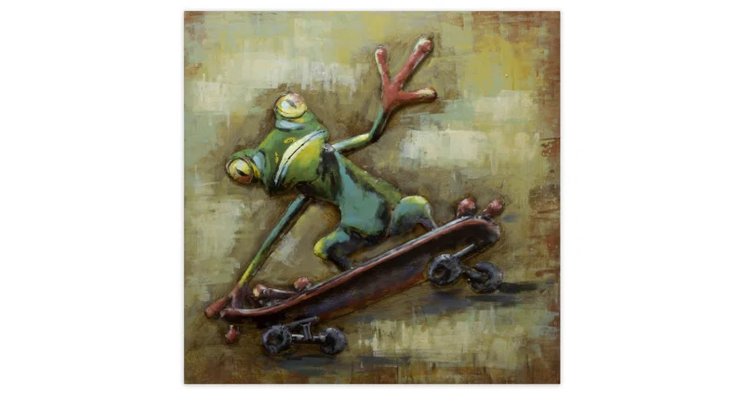 Handmade Animals Wall Decor on Metal