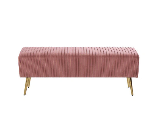 Bodner Velvet Upholstered Bench