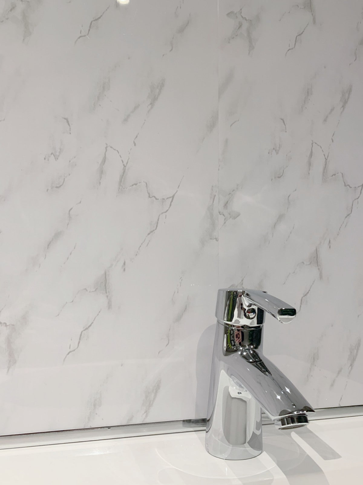 10 White Black Grey Sparkle & Marble Shower Wall Panels PVC Bathroom Cladding