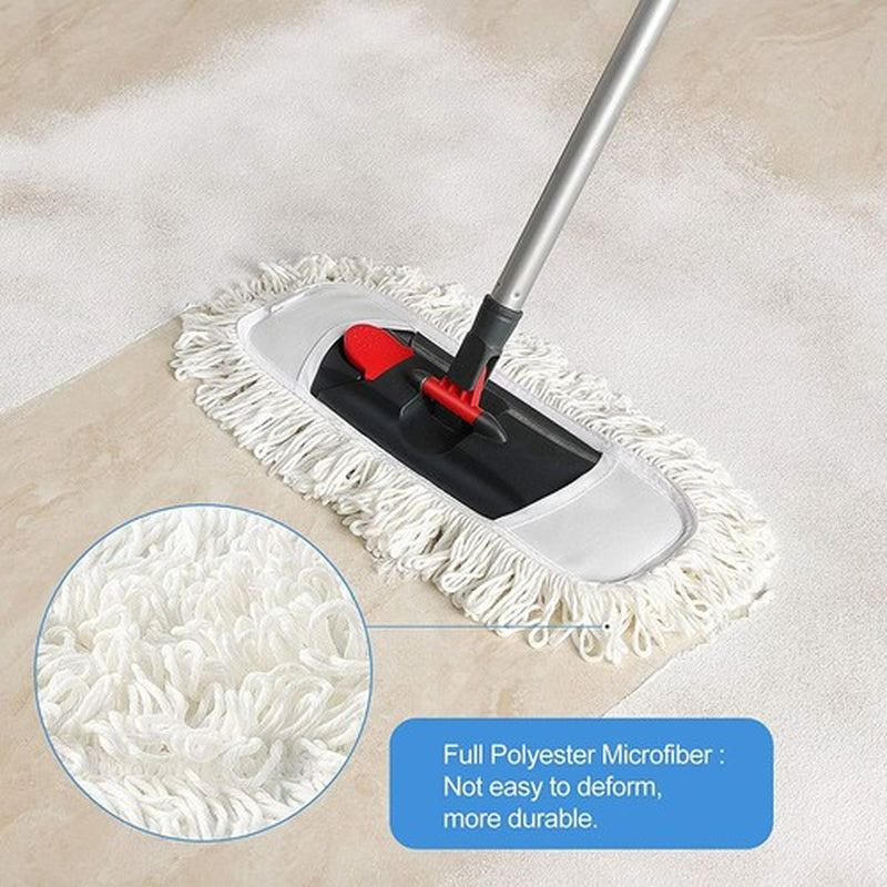 Hardwood Tile Marble Floor Microfiber Dust Mop Professional Dry Wet Flat Mops