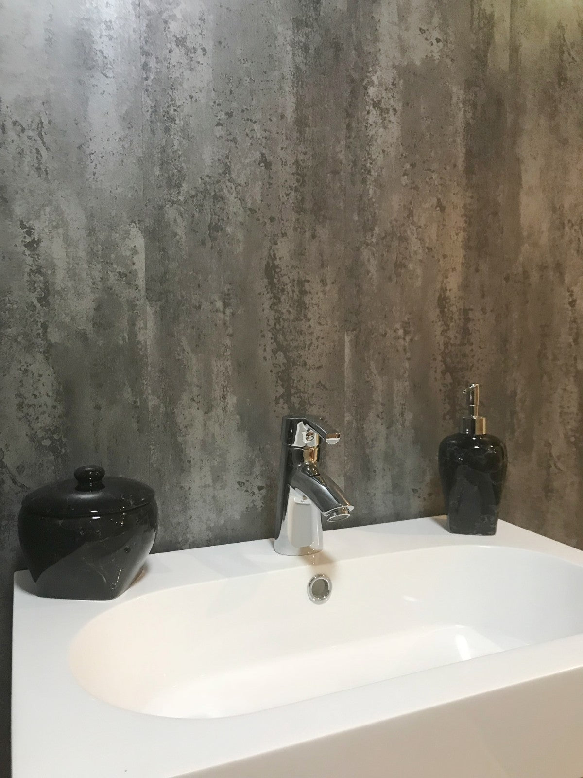 10 White Black Grey Sparkle & Marble Shower Wall Panels PVC Bathroom Cladding