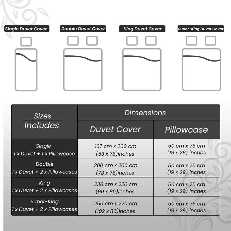 Cotton Blend Geometric Shapes Duvet Cover with Pillowcases