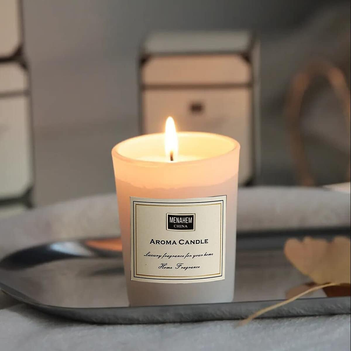 Aromatherapy Candles for Valentine,Essential Oil Aromatherapy Candle, Long Burning Soy Candle, Scented Candles with Gift Box for Sleep Massage Spa, Gift & Home Supplys