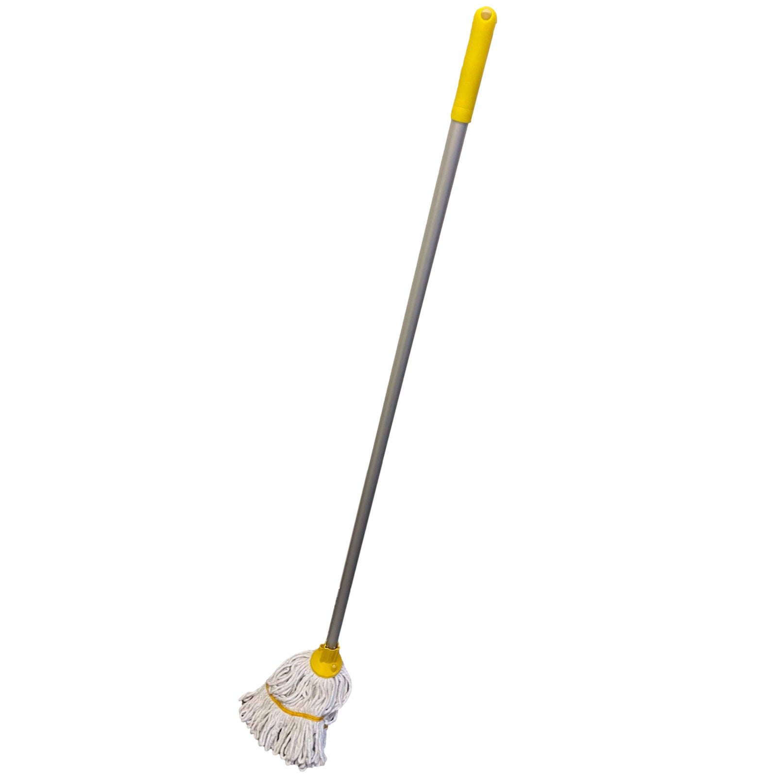 Mop Heads and Handle Cotton Heavy Duty Replacement Floor Kitchen Cleaning Yellow