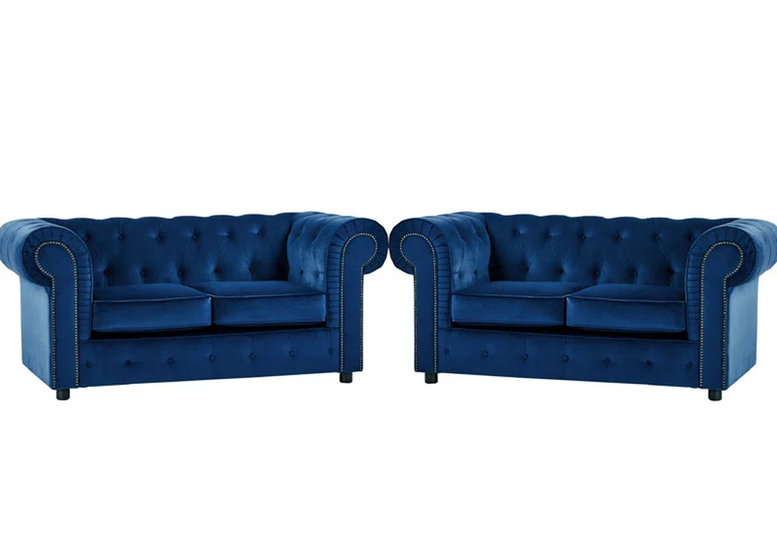Aaron 2 - Piece Velvet Living Room Set