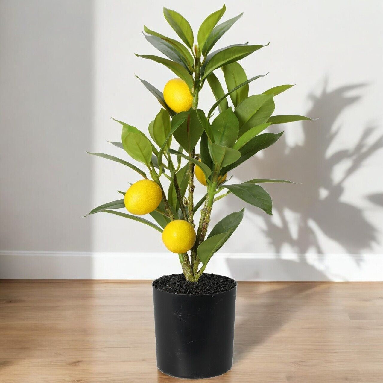Artificial Citrus Lemon Citron Fruit Tree in 9Cm Pot Indoor Home Office Decor