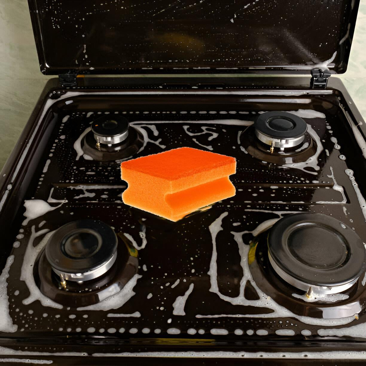 Oven Brite Hand Grip Scourer 4PK Non-Scratch Washing up Kitchen Cleaning