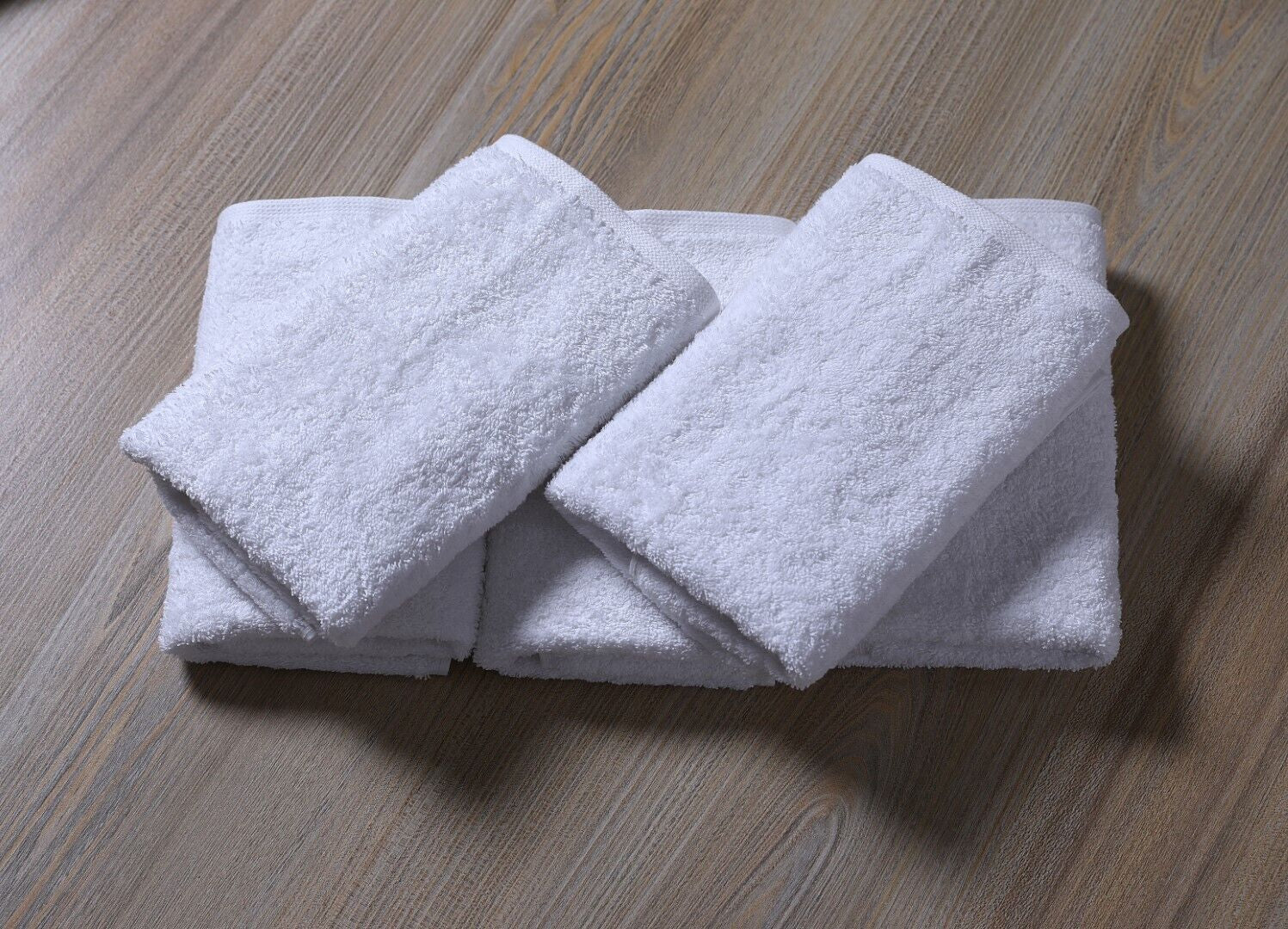 12 Piece 100% Pure Cotton & Bamboo Face Towel Set Make up Remover Cloth 30X30Cm
