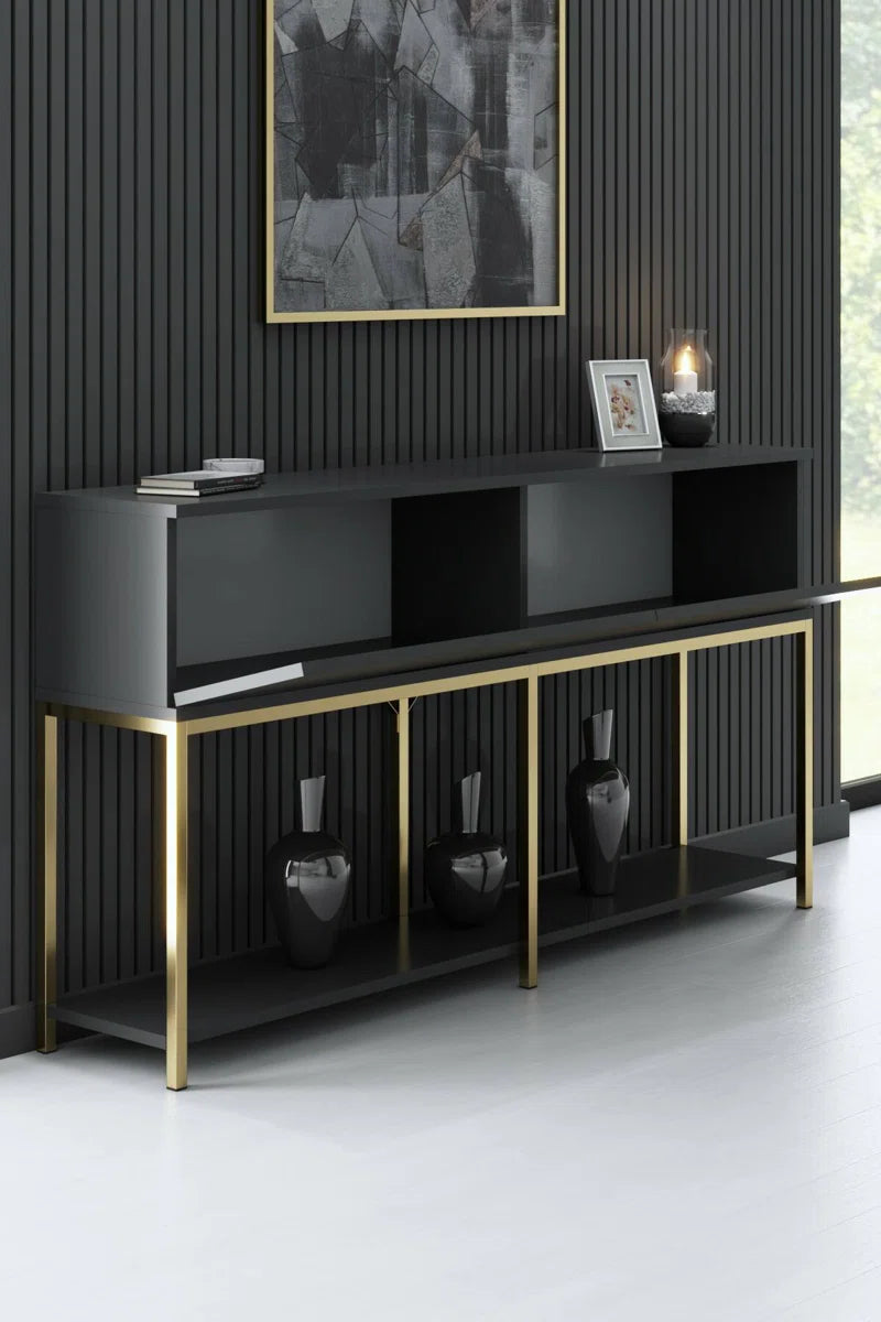 Sideboard Djimsit, Living Room Buffet, Living Room Sideboard, 150X30H80 Cm