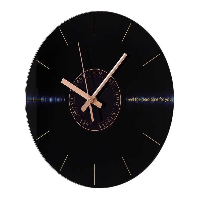 Taburao Glass Wall Clock