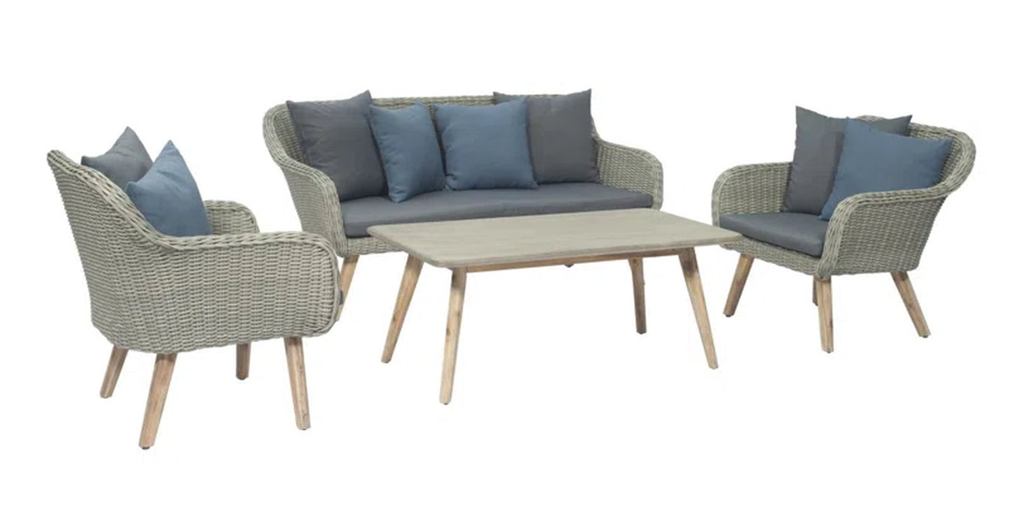 Aaban Midori Five Seat Lounge Set