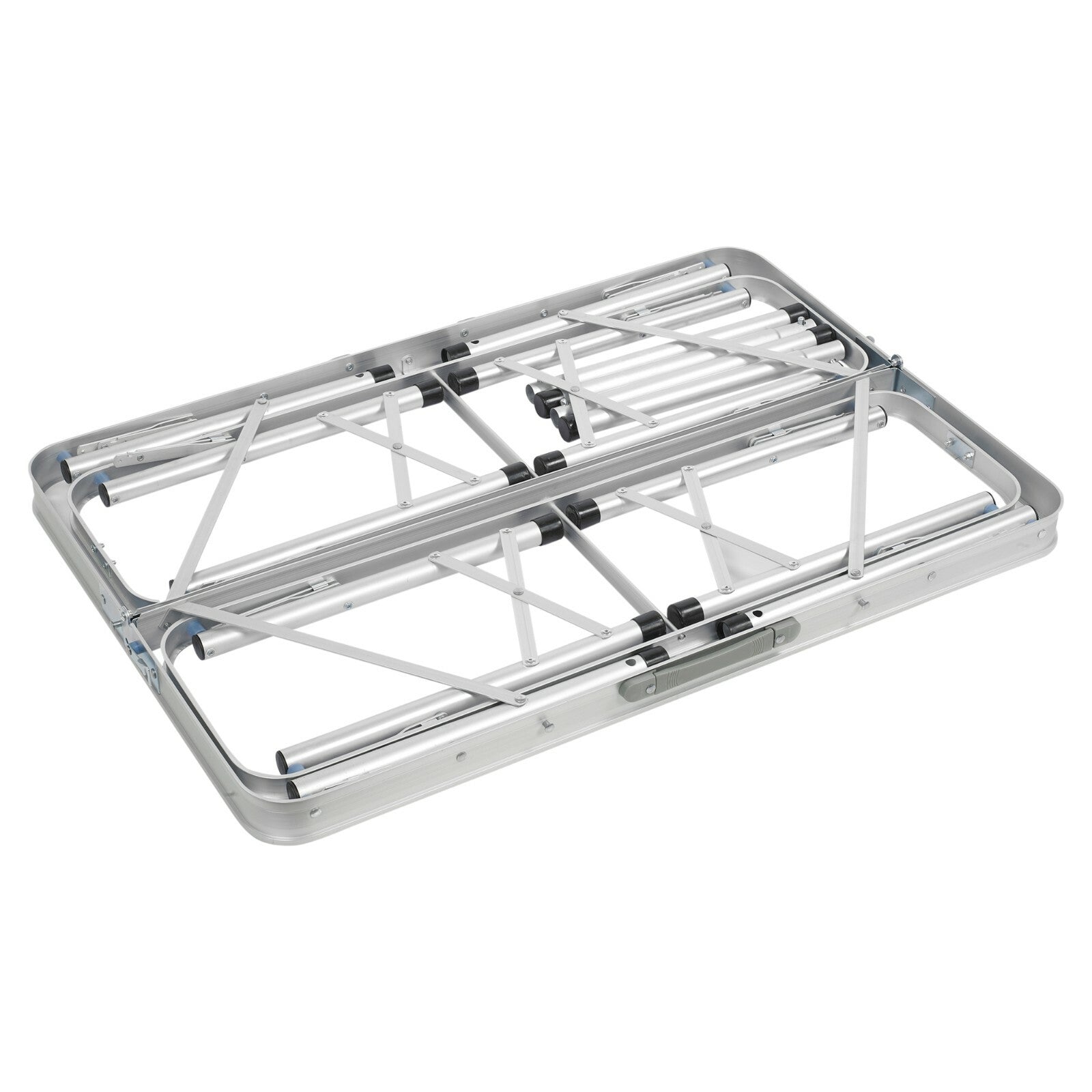 Portable Foldable Camping Picnic Table Bench Set Outdoor Metal BBQ Stool Stable