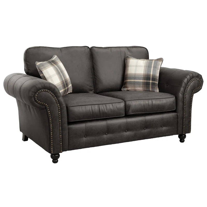 Bodnar 2 - Piece Faux Leather Living Room Set