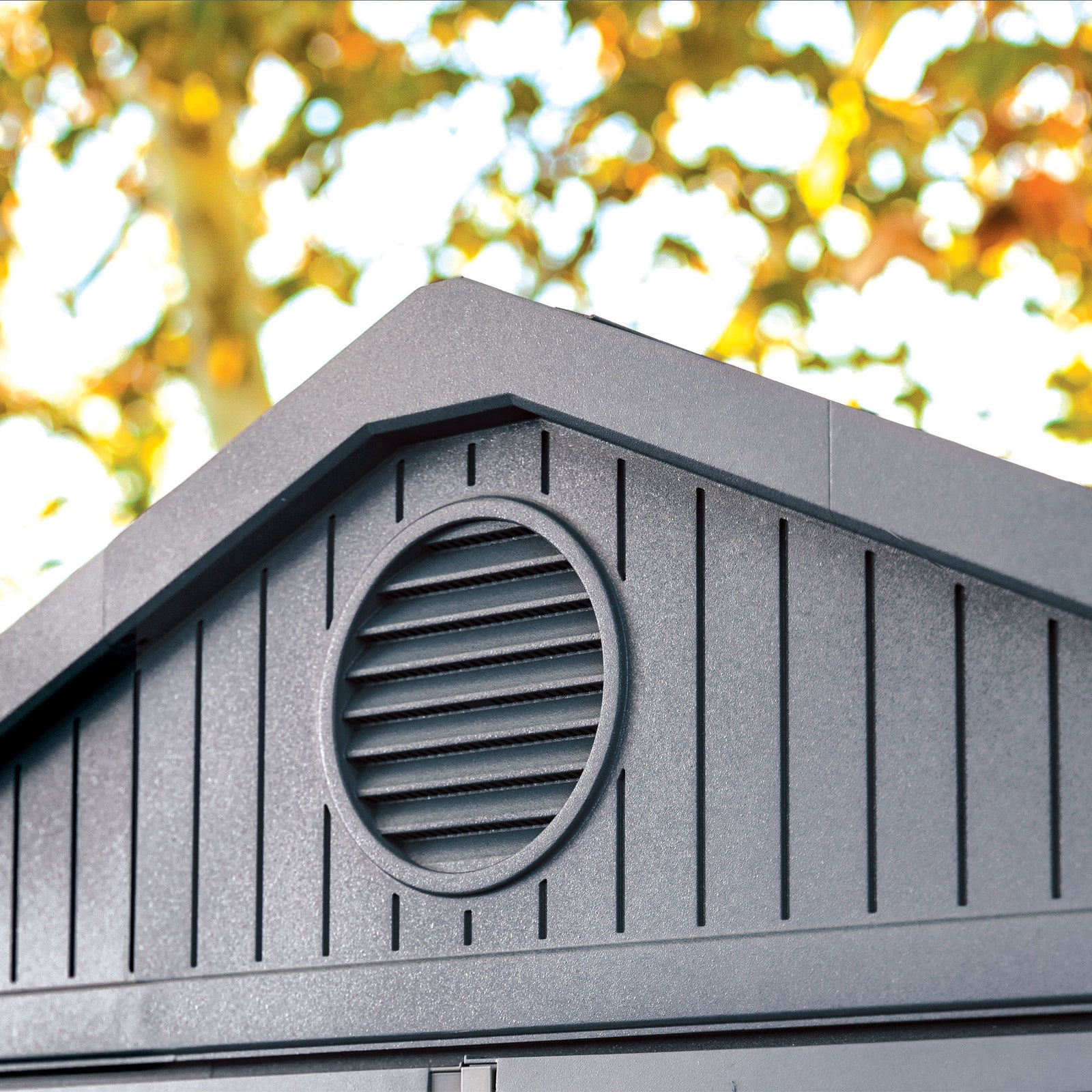 Keter Darwin Outdoor Garden Tool Storage Shed W/Window