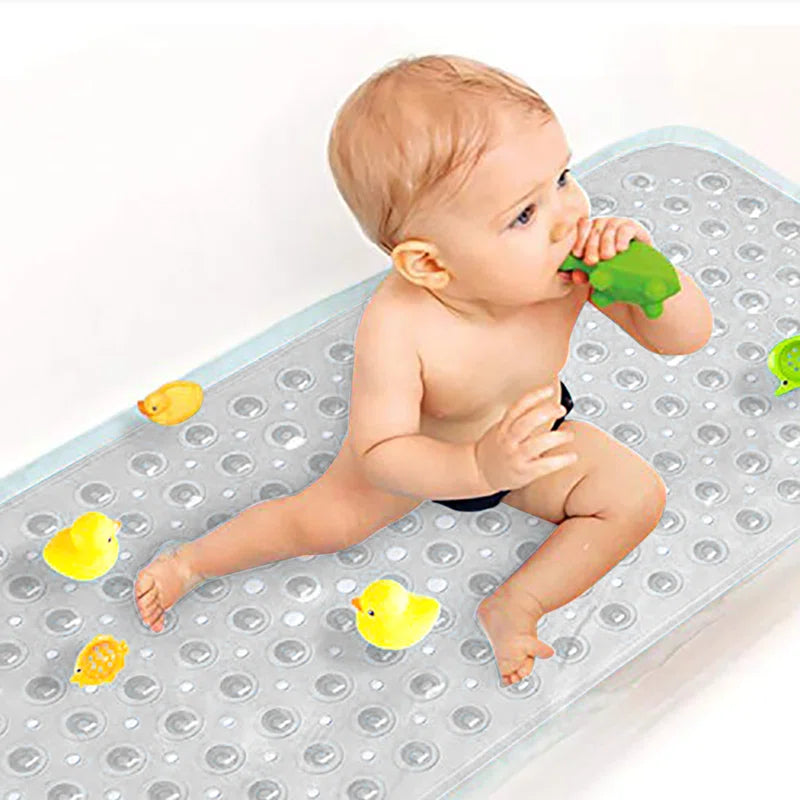 Amere Non Slip Rectangle Shower Bath Tub Mat