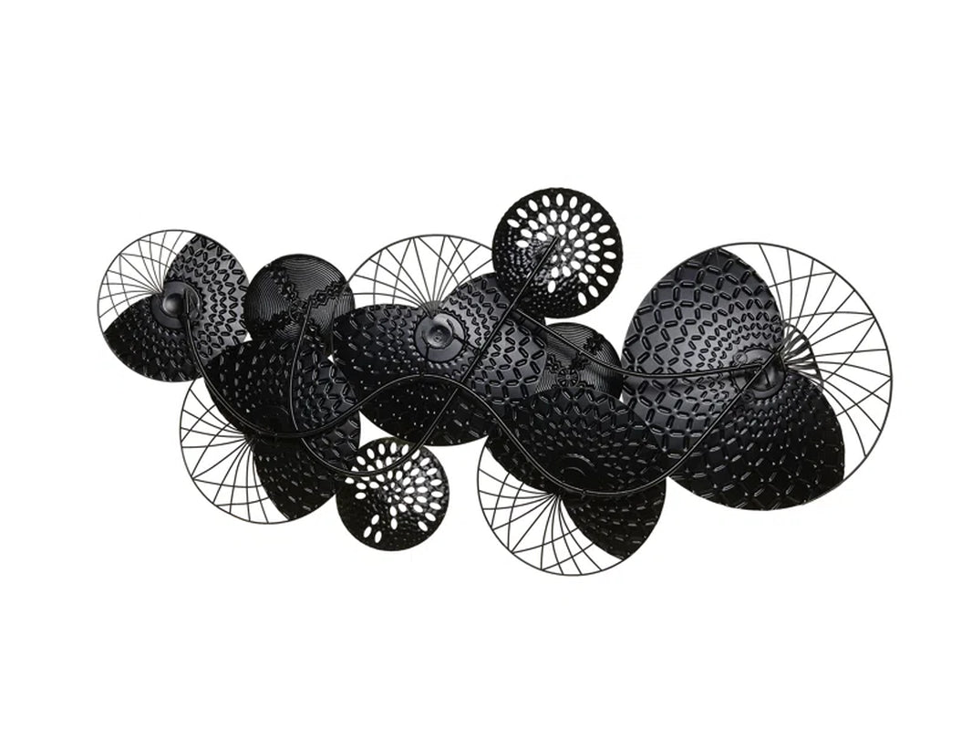 Cesium Abstract Wall Decor on Metal