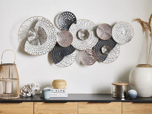 Cesium Abstract Wall Decor on Metal