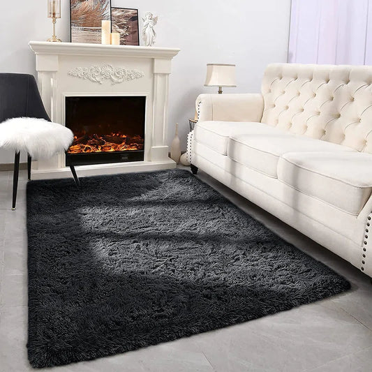 Akiyoshi Soft & Fluffy Living Room/Bedroom Shaggy Area Rugs