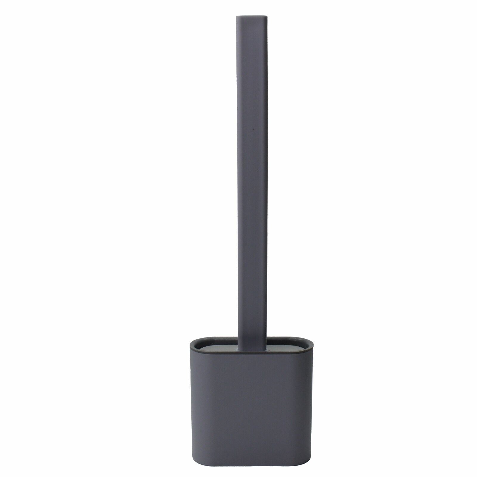 Toilet Brush & Toilet Brush Holdersilicone Soft TPR Cleaning Brush Full Set 2PK