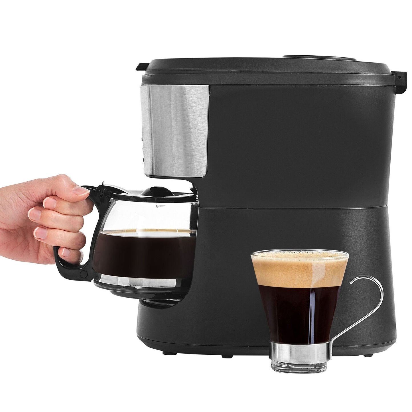 Salter Coffee Maker Machine Caffé Bean to Jug Grind & Brew (Open Box)