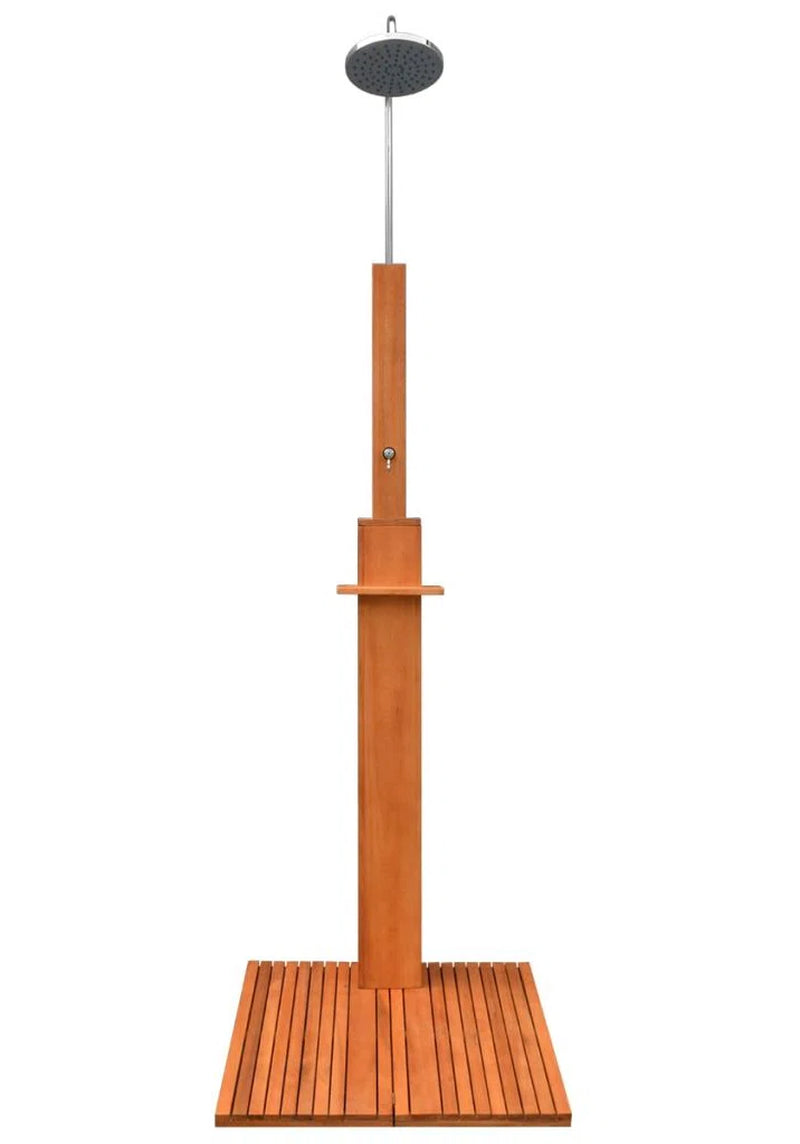 Eucalyptus Freestanding Outdoor Shower