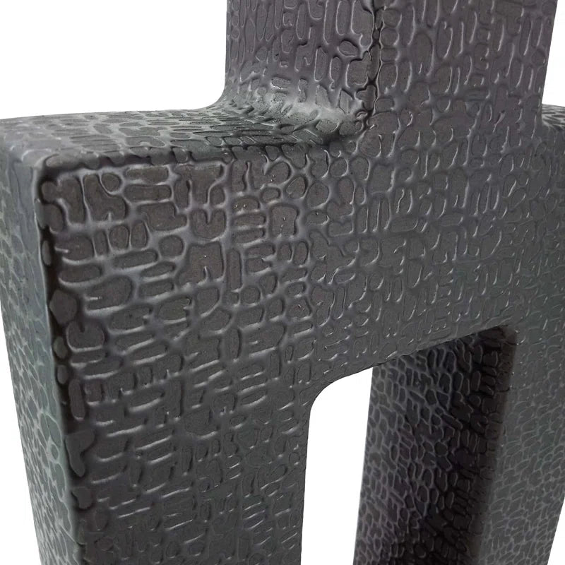 Textured Ceramic Vase for the Living Room, Modern Decorative Vase