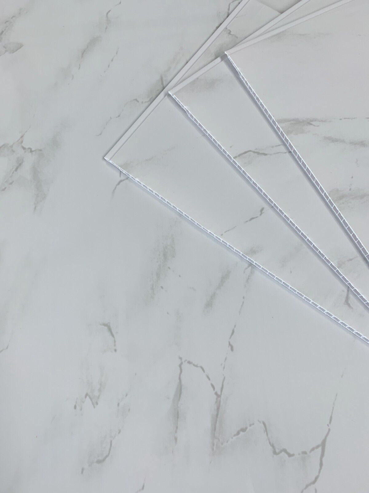 10 White Black Grey Sparkle & Marble Shower Wall Panels PVC Bathroom Cladding