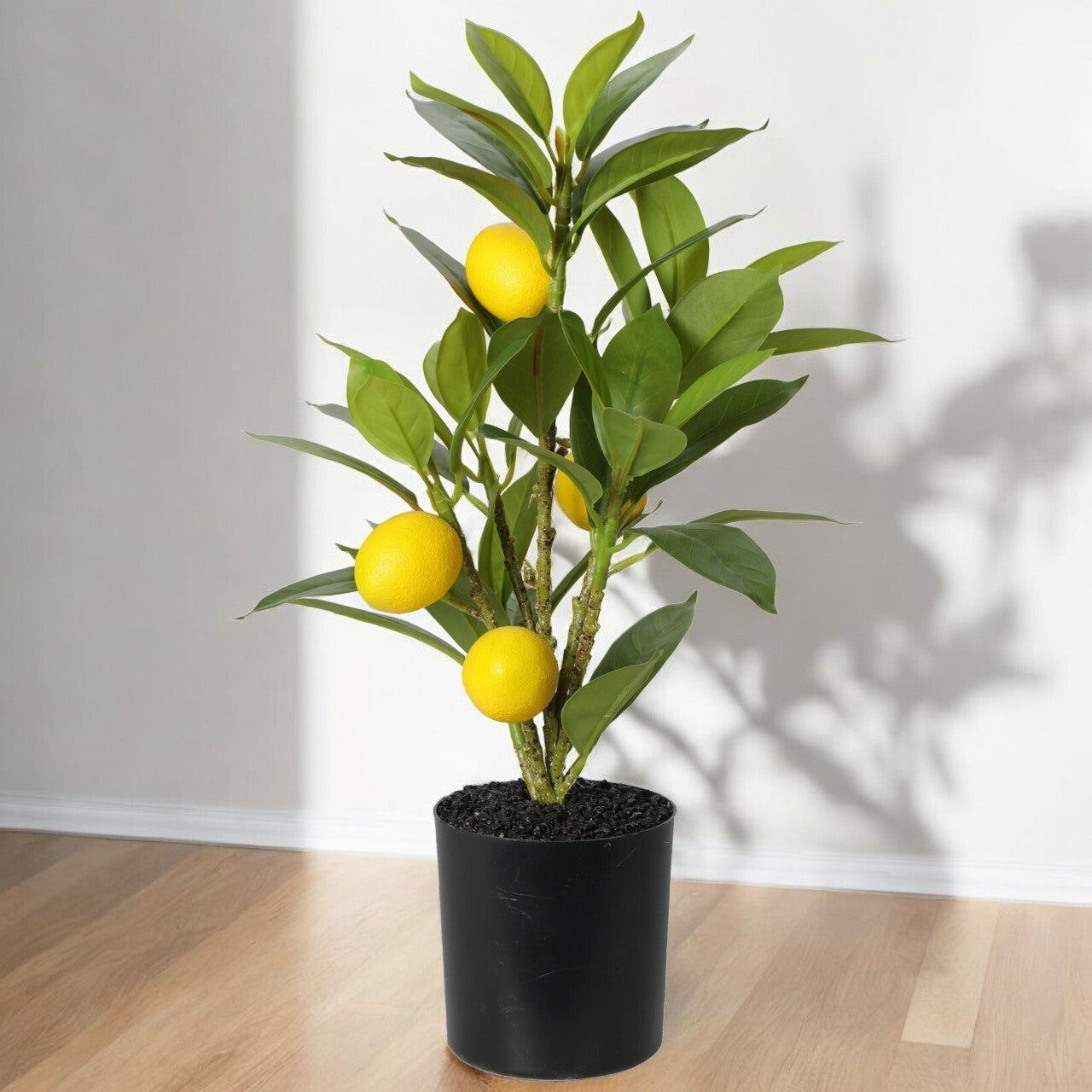 Artificial Citrus Lemon Citron Fruit Tree in 9Cm Pot Indoor Home Office Decor