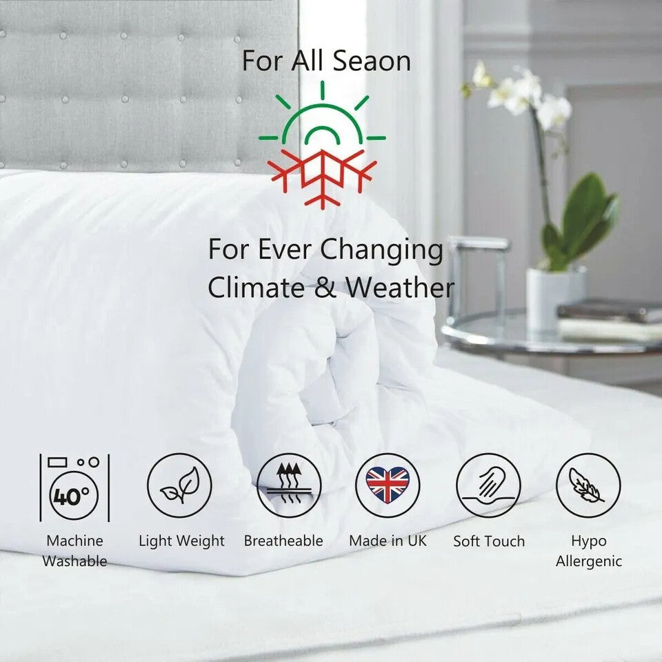 ANTI ALLERGY COROVIN DUVET QUILT 10.5 13.5 15TOG BEDDING SINGLE DOUBLE KING SIZE