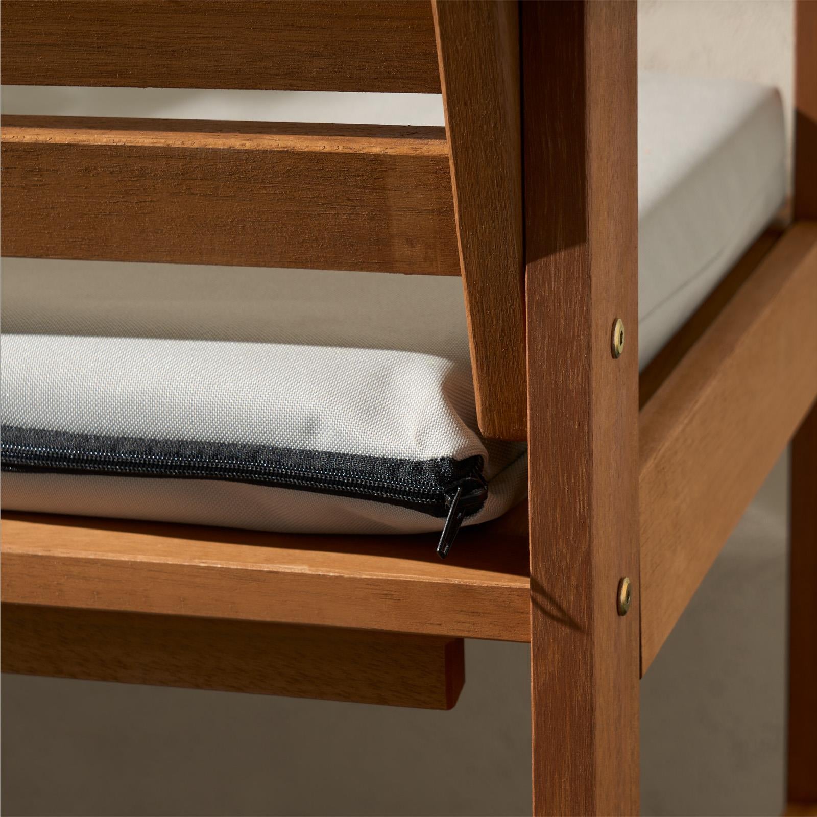 Waterproof Bench Cushion Pads Outdoor Garden 2/3 Seater Furniture Chair Cover