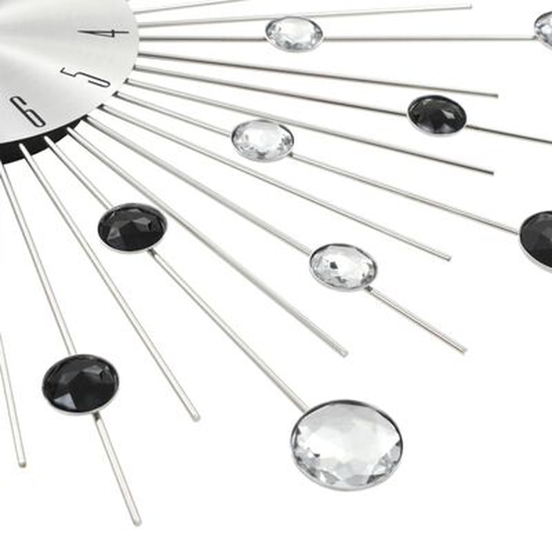 Wall Clock with Quartz Movement Modern Design 50 Cm