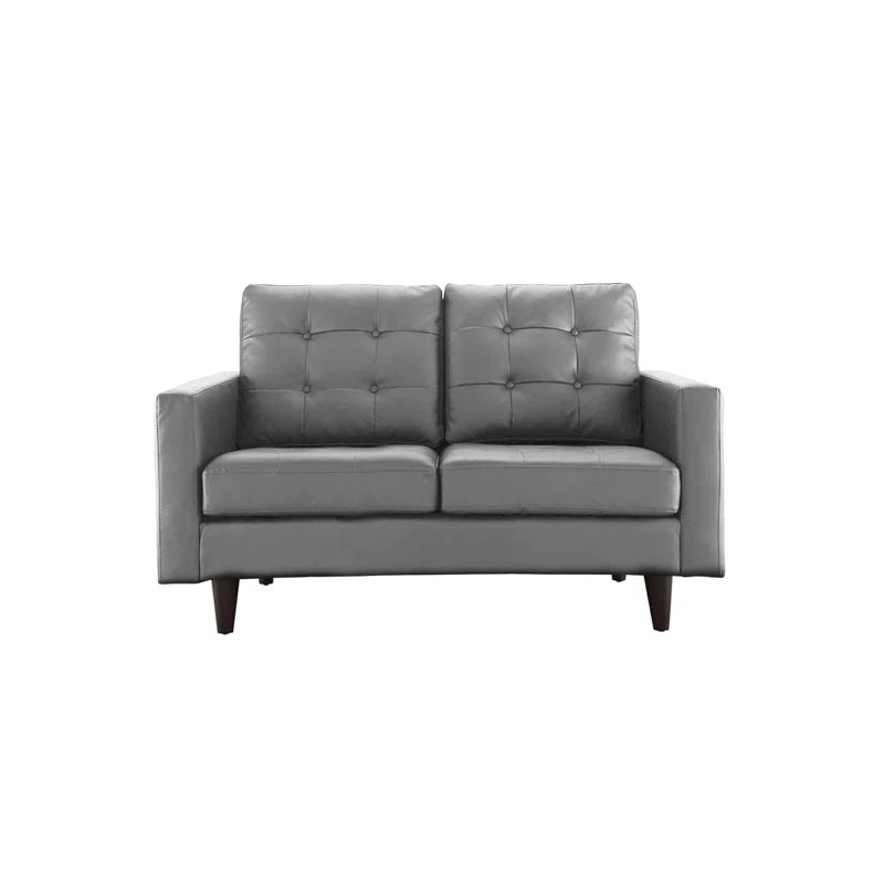 Orfield Leather 2 Piece Living Room Sofa Set