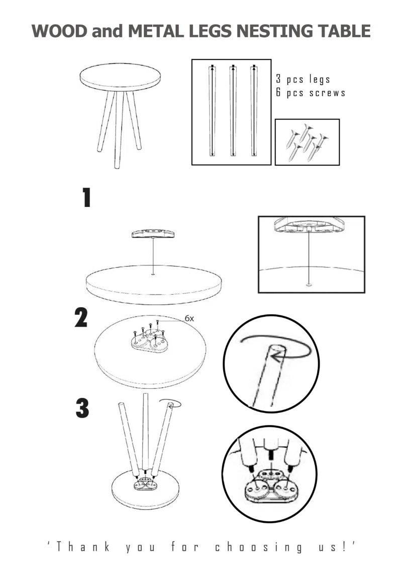 Chattanooga Living Room Table Set