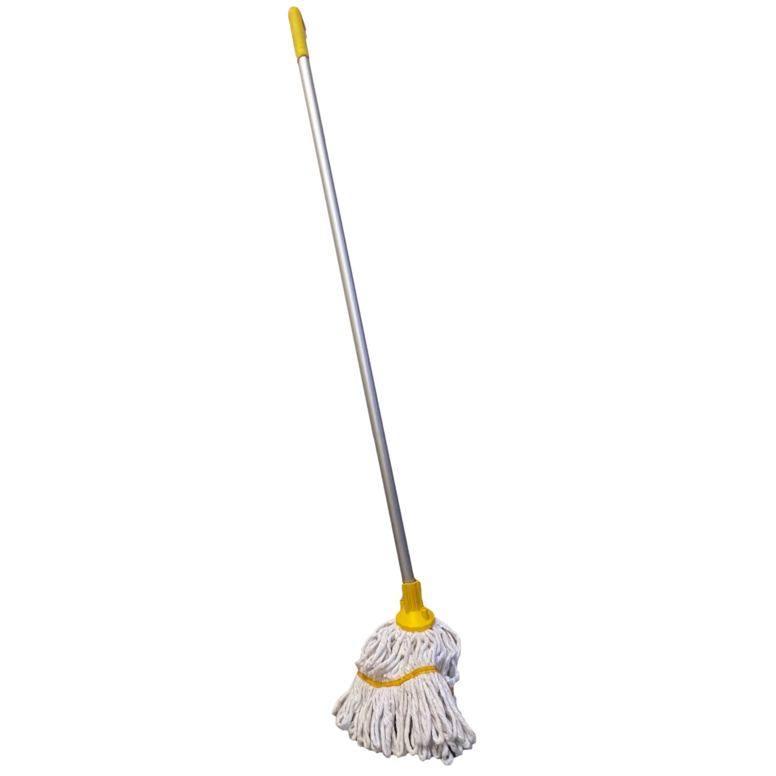 Mop Heads and Handle Cotton Heavy Duty Replacement Floor Kitchen Cleaning Yellow
