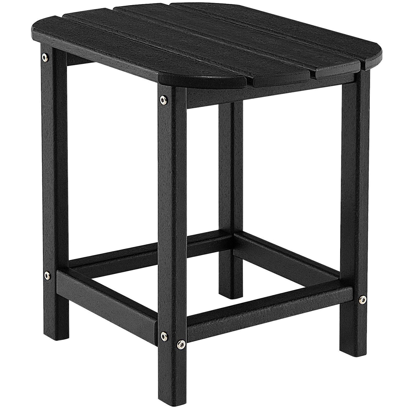 Side Table Indoor Outdoor Garden Patio HDPE Adirondack Rectangular End Table