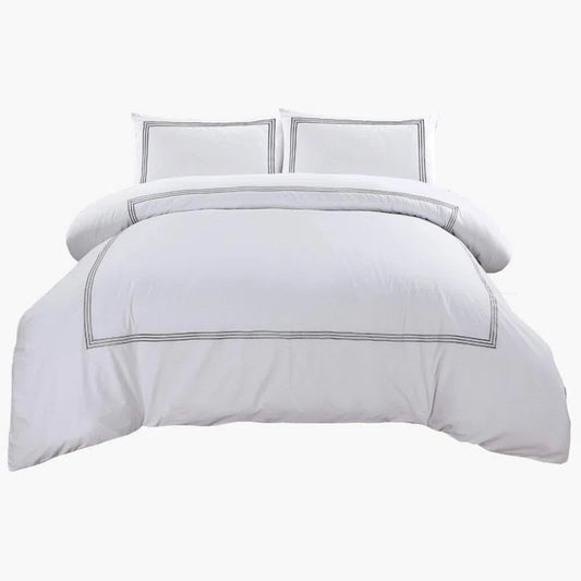 Kazimiera Sateen Polycotton 200 TC Duvet Cover Set