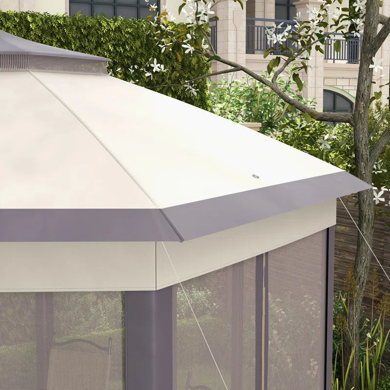 Milanna 3M X 4M Metal Patio Gazebo