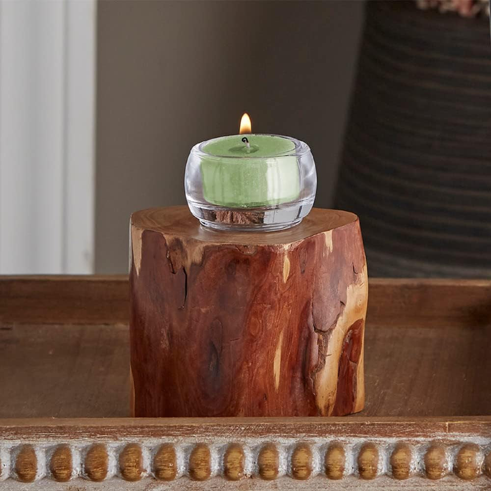 Aromatherapy Candles Seeking Balance Tealight Candles, 8-Pack, Cleanse- Lime & Galbanum