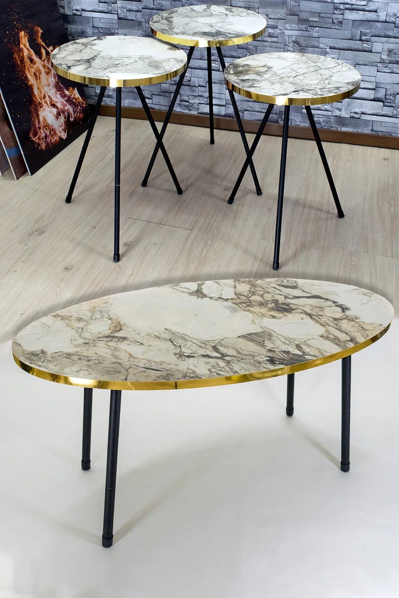 Cathrine 4 - Piece Living Room Table Set