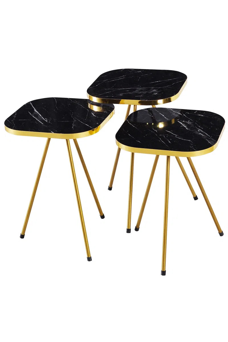Oblak 4 - Piece Living Room Table Set