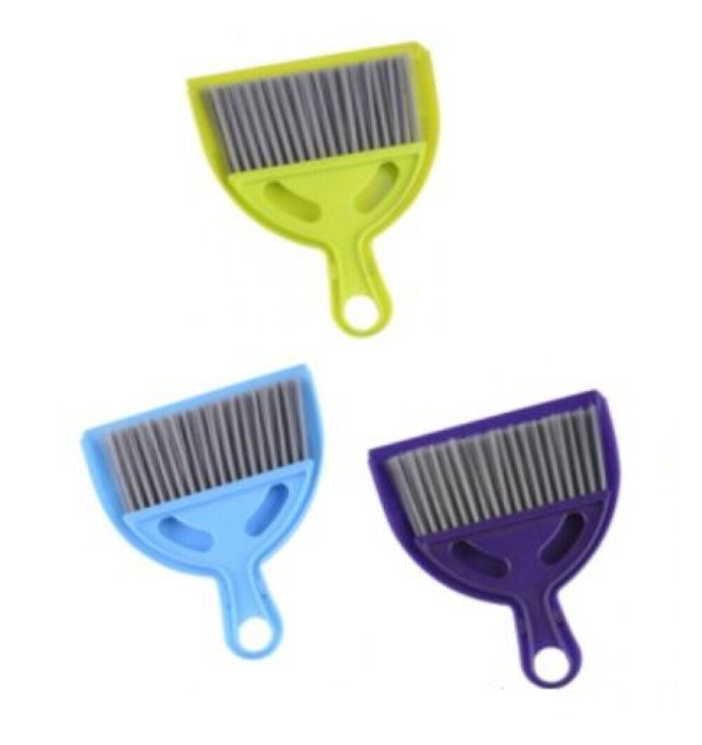 Mini Dustpan & Brush Set Easy Cleaning Office Car Tidy Home Kitchen Tabletop New